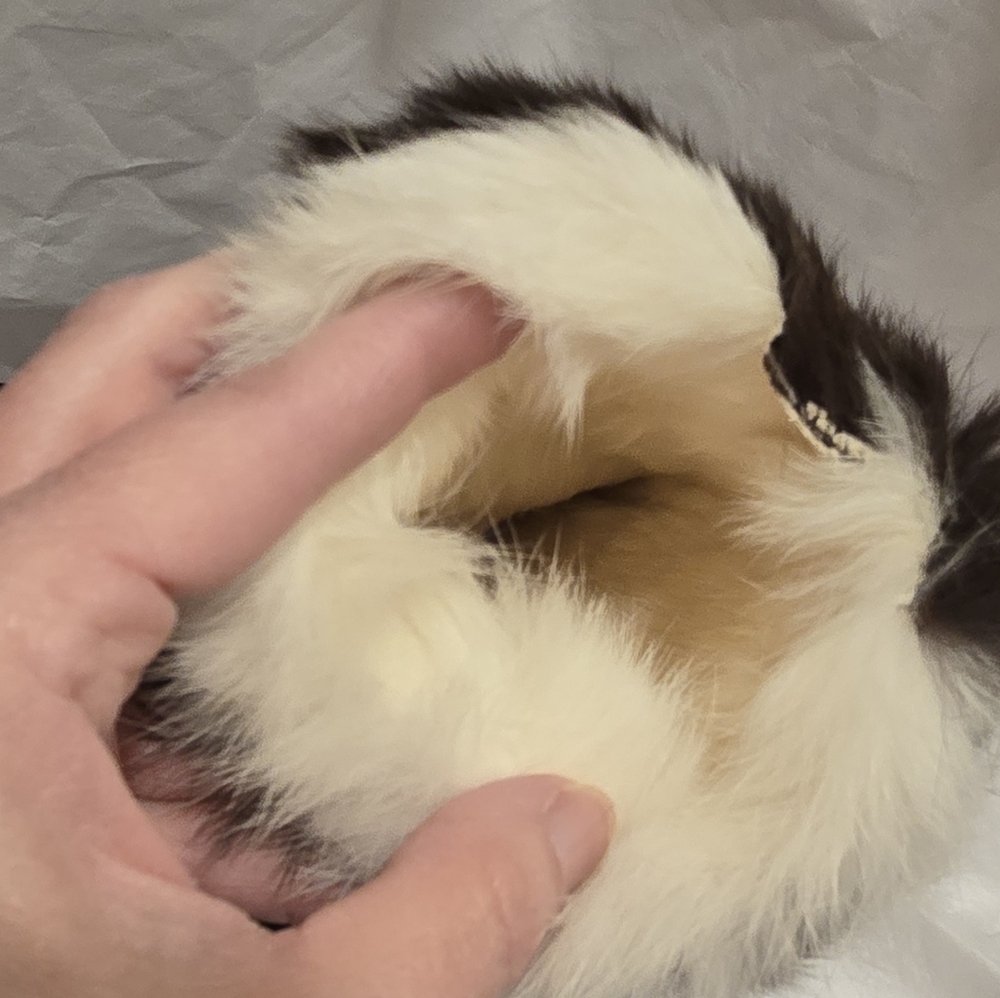 Brown Fur-lined Mittens - Picture 2 of 3